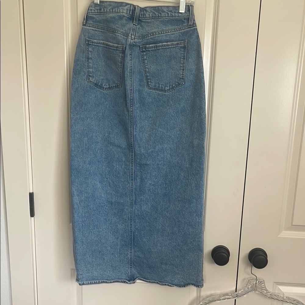 Universal Thread Blue denim Maxi Skirt - Picture 4 of 4